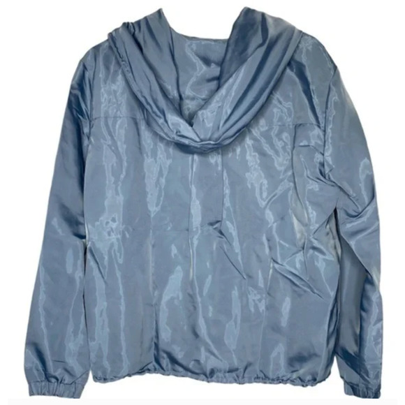 Lovers + Friends Lydia Pullover Jacket Storm Blue Windbreaker Size Small NWT - Picture 3 of 9